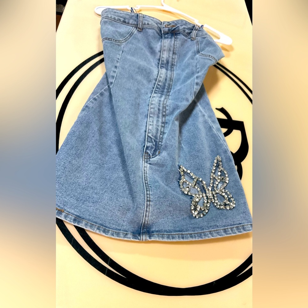Akira denim dress